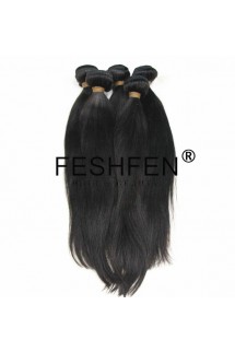 FESHFEN100%原生發(fā)真人發(fā)絲自然色發(fā)簾假發(fā)優(yōu)質(zhì)少女發(fā)順發(fā)可燙染
