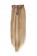 14” 7pcs #12/613 Brown/Blonde Straight 100% Remy Hair Clip In Human Hair Extensions