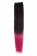 16” #2/Fuchsia  Ombre Straight Weave 100% Remy Hair Weft Hair Extensions