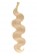 14” #16 Dark Honey Blonde Body Wave Stick Tip I Tip 100% Remy Hair Keratin Hair Extensions-50 strands, 1g/strand