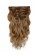 16” 7pcs #8 Light Chestnut Body Wave 100% Remy Hair Clip In Human Hair Extensions