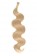 14” #12 Light Golden Brown Body Wave Stick Tip I Tip 100% Remy Hair Keratin Hair Extensions-50 strands, 1g/strand