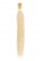 14” #24 Medium Blonde Straight Stick Tip I Tip 100% Remy Hair Keratin Hair Extensions-100 strands, 1g/strand
