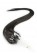 14” #1B Natural Black Straight Micro Loop 100% Remy Hair Human Hair Extensions-50 strands, 1g/strand