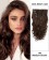 16” 7pcs #4 Medium Brown Body Wave 100% Remy Hair Clip In Human Hair Extensions