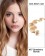 14” #27 Strawberry Blonde Body Wave Micro Loop 100% Remy Hair Human Hair Extensions-100 strands, 1g/strand