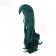 TLT 27.5" Women's Wig Gradient Long Hair Heat Resistant Curly Cosplay Wigs Harajuku Style Lolita (Dark green)
