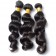20” Black Loose Wave Unprocessed Indian Remy Hair Weave Weft  Human Hair Extensions